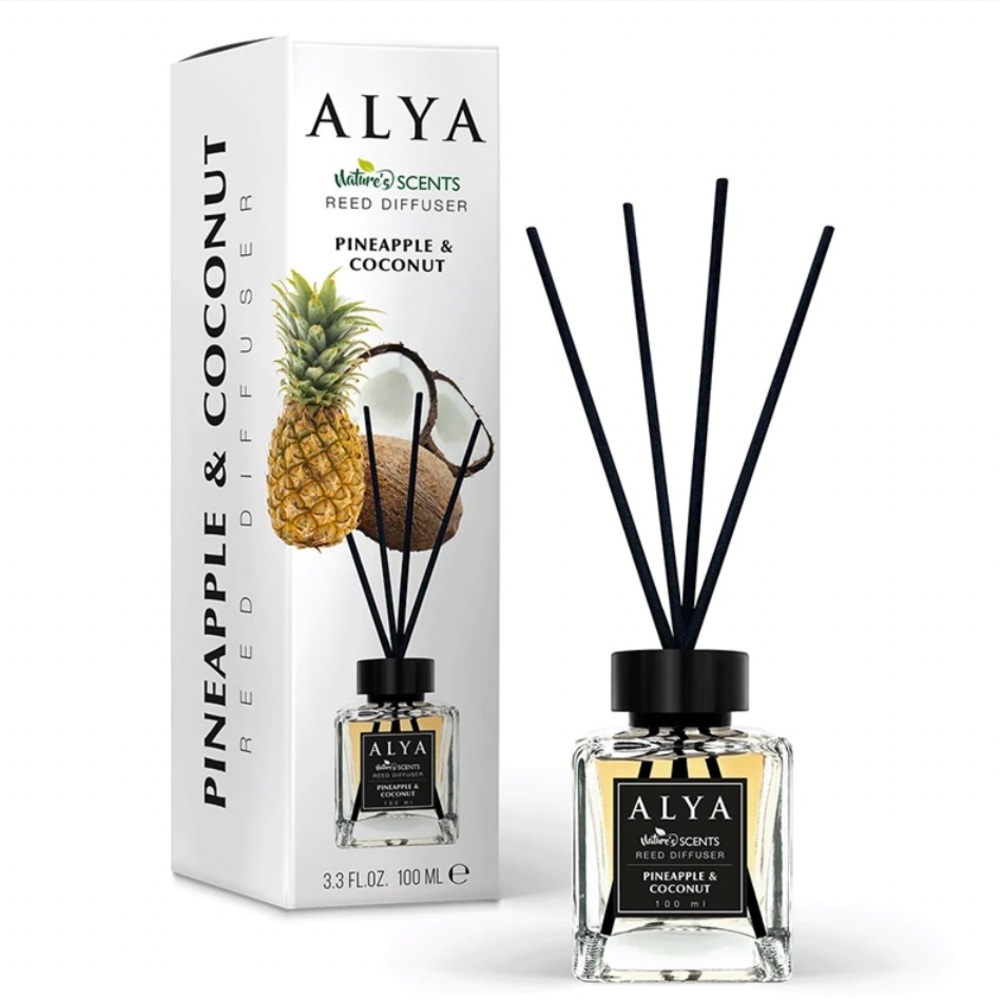 Alya Pineapple & Coconut Reed Diffuser - Picture 5 of 5